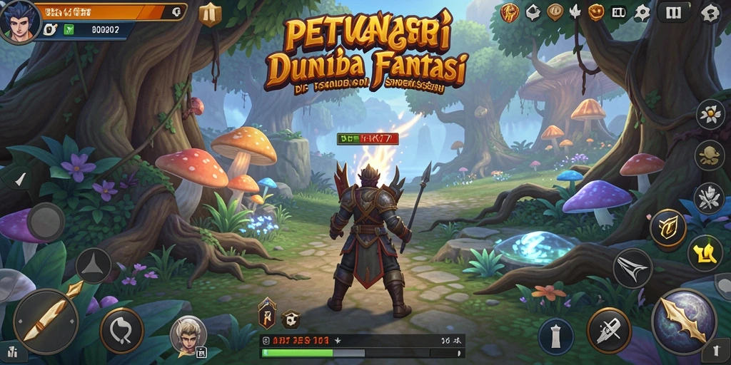 Tampilan gameplay seru dari AFK77 dengan grafis yang memukau.