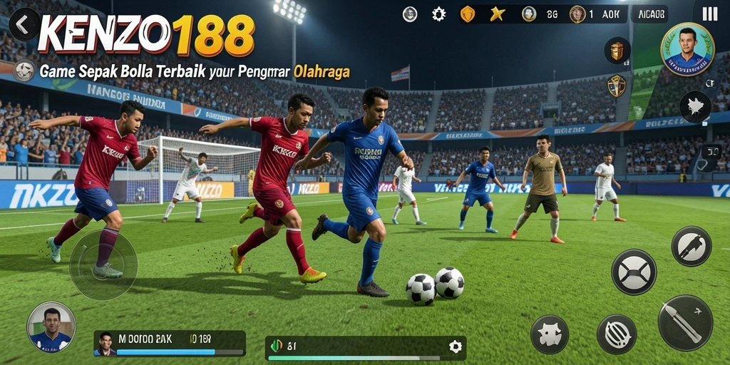 Tampilan menarik dari gameplay KENZO188 yang memukau.